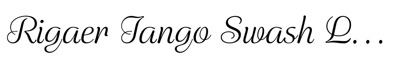 Rigaer Tango Swash Light